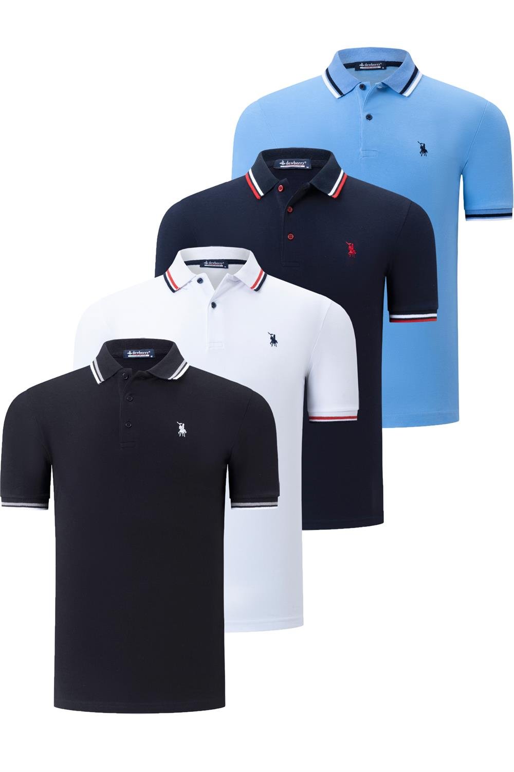 Tricou polo barbati dewberry