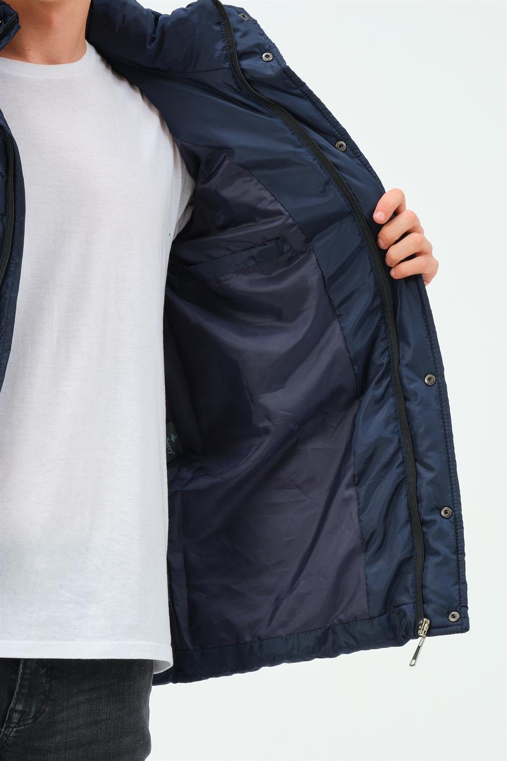 M8657 DEWBERRY MENS COAT-LACQUER