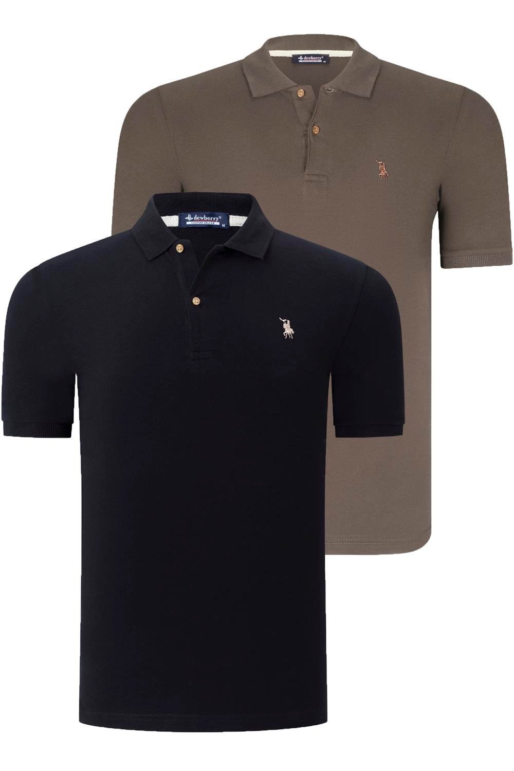 Tricou polo de barbati, dewberry