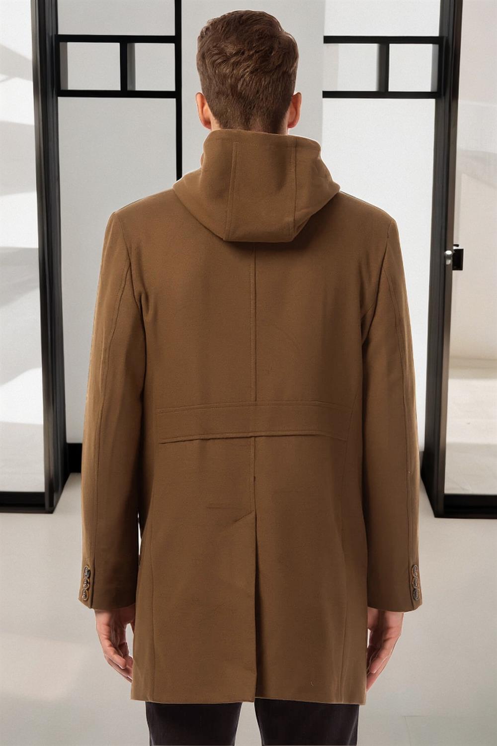 PLT8354 DEWBERRY SLIM-FIT COAT-LIGHT CAMEL