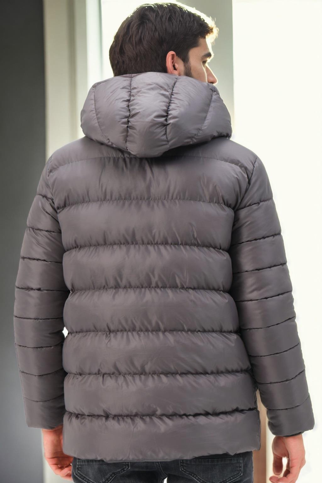 M8657 DEWBERRY MEN&#039;S COAT-ANTHRACITE-1