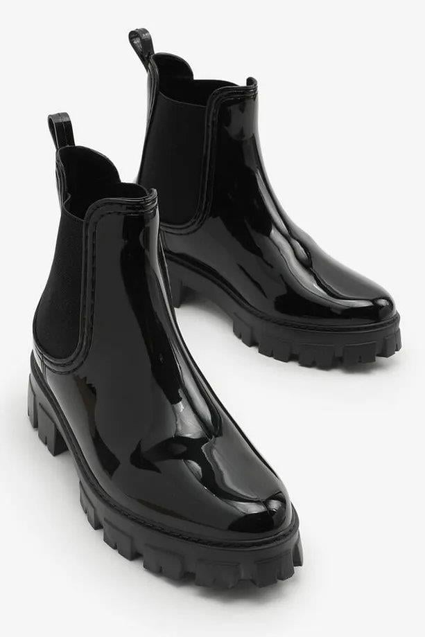98867 Dewberry Womens Rain Boots-BLACK