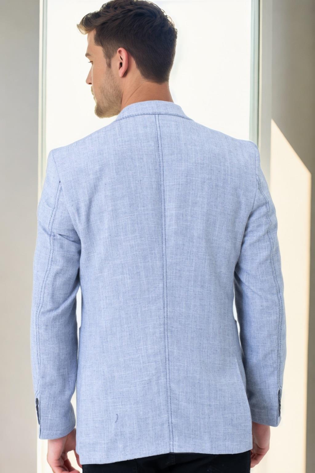 C5059 DEWBERRY MEN&#039;S JACKET-NAVY BLUE