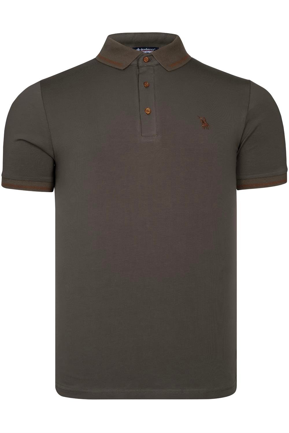 Tricou polo de barbati, dewberry