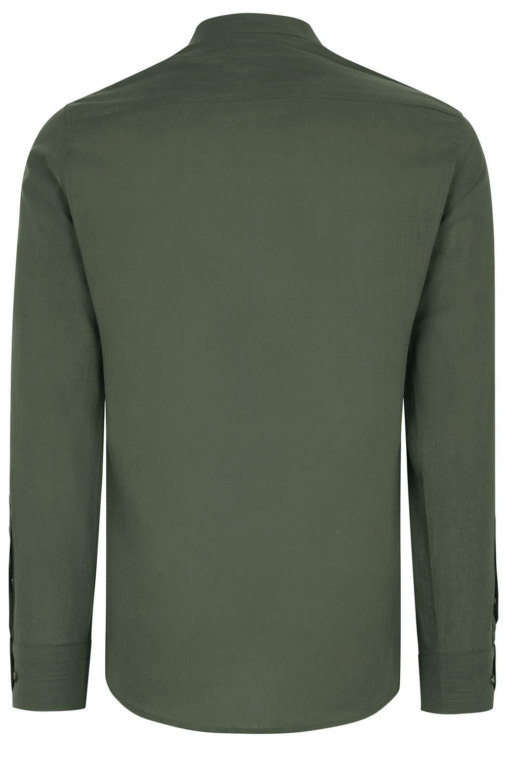 DOUBLE SET G783 DEWBERRY JUDGE COLLAR SHIRT-WHITE-KHAKI