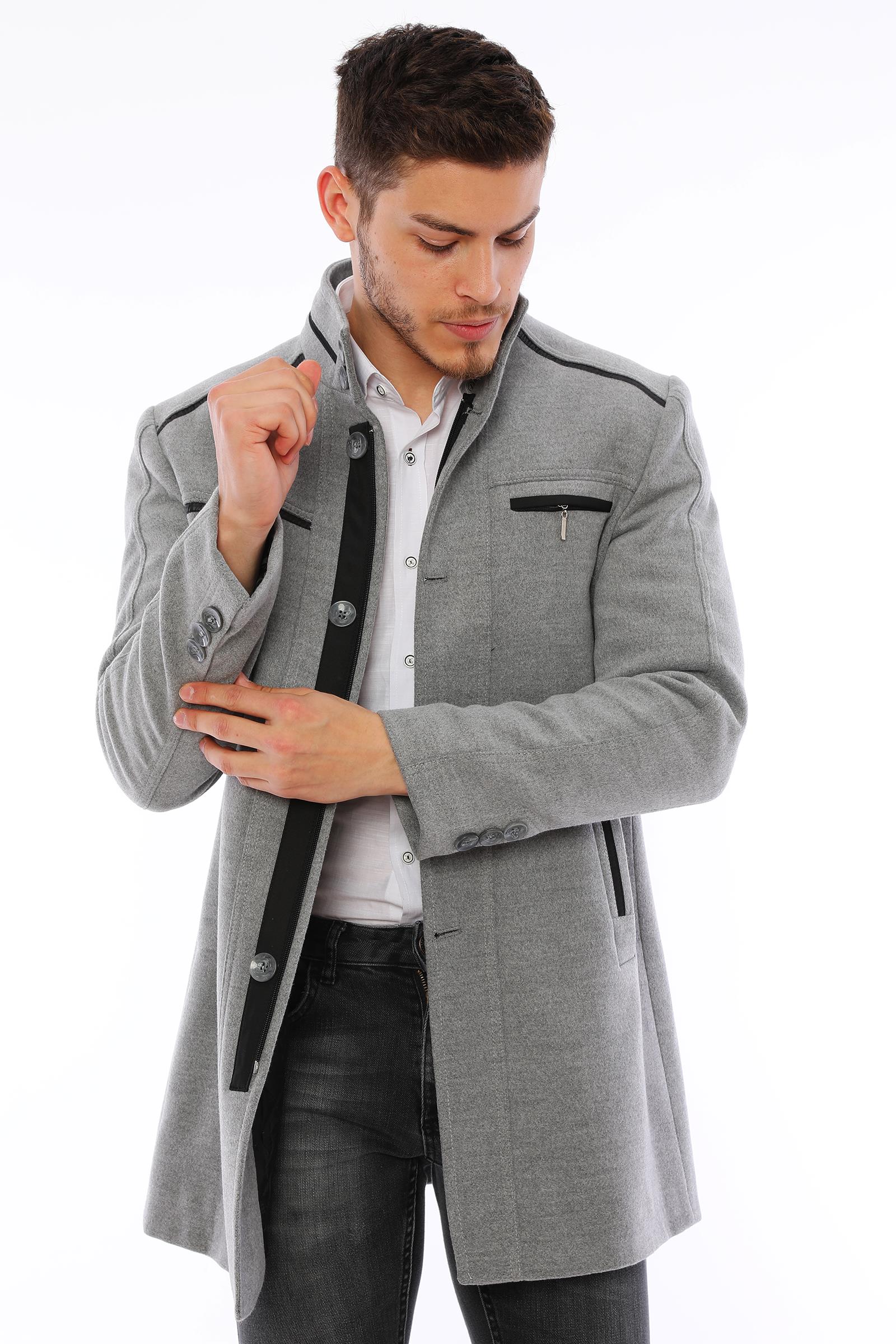 PLT8369 DEWBERRY COAT-GREY-2