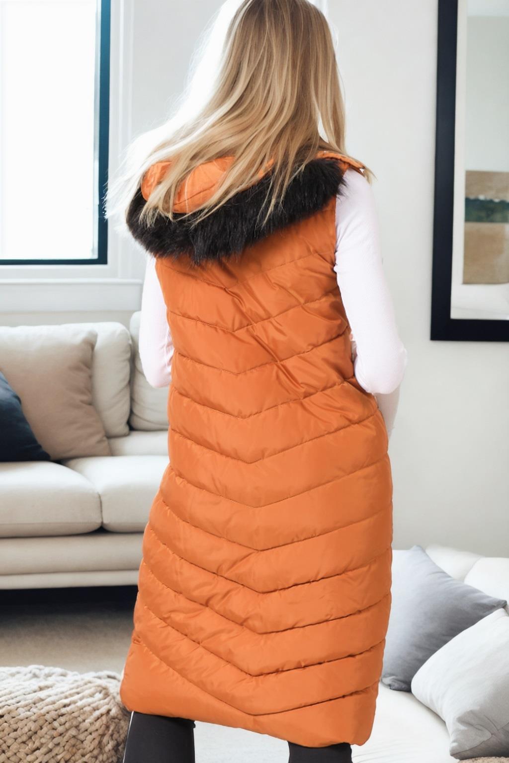 Z6752 DEWBERRY WOMEN'S VEST-TABA-2