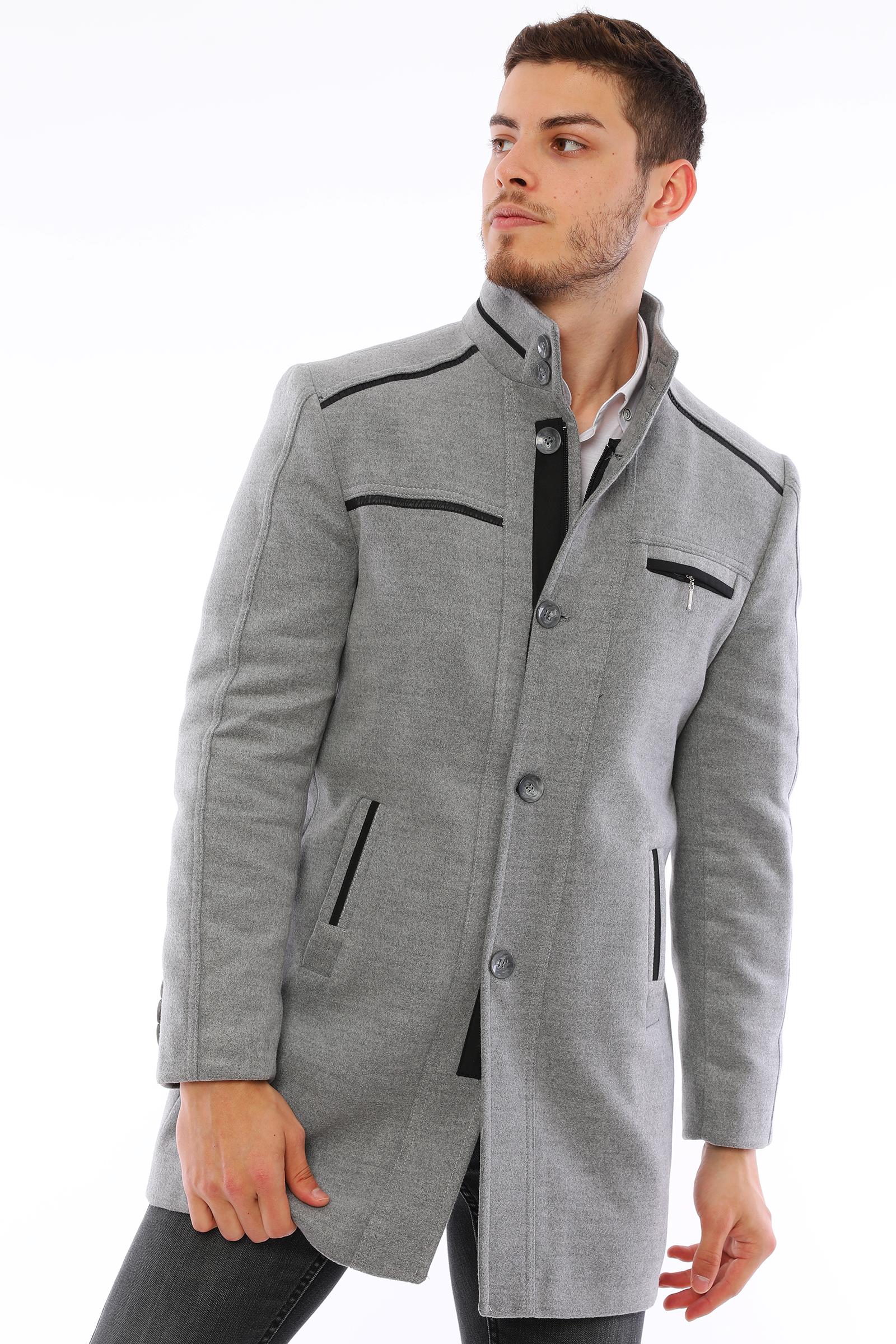 PLT8369 DEWBERRY COAT-GREY-2
