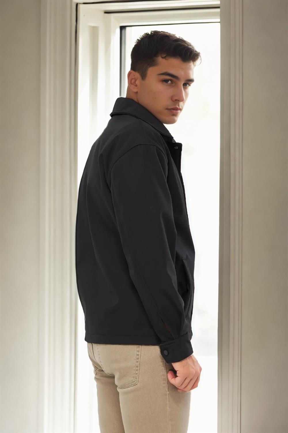 27199 Dewberry Softshell Mens Jacket-BLACK