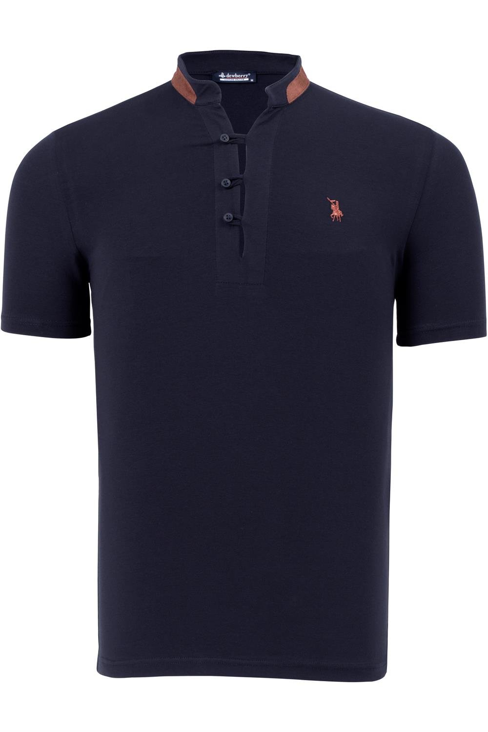 Herren Poloshirt dewberry