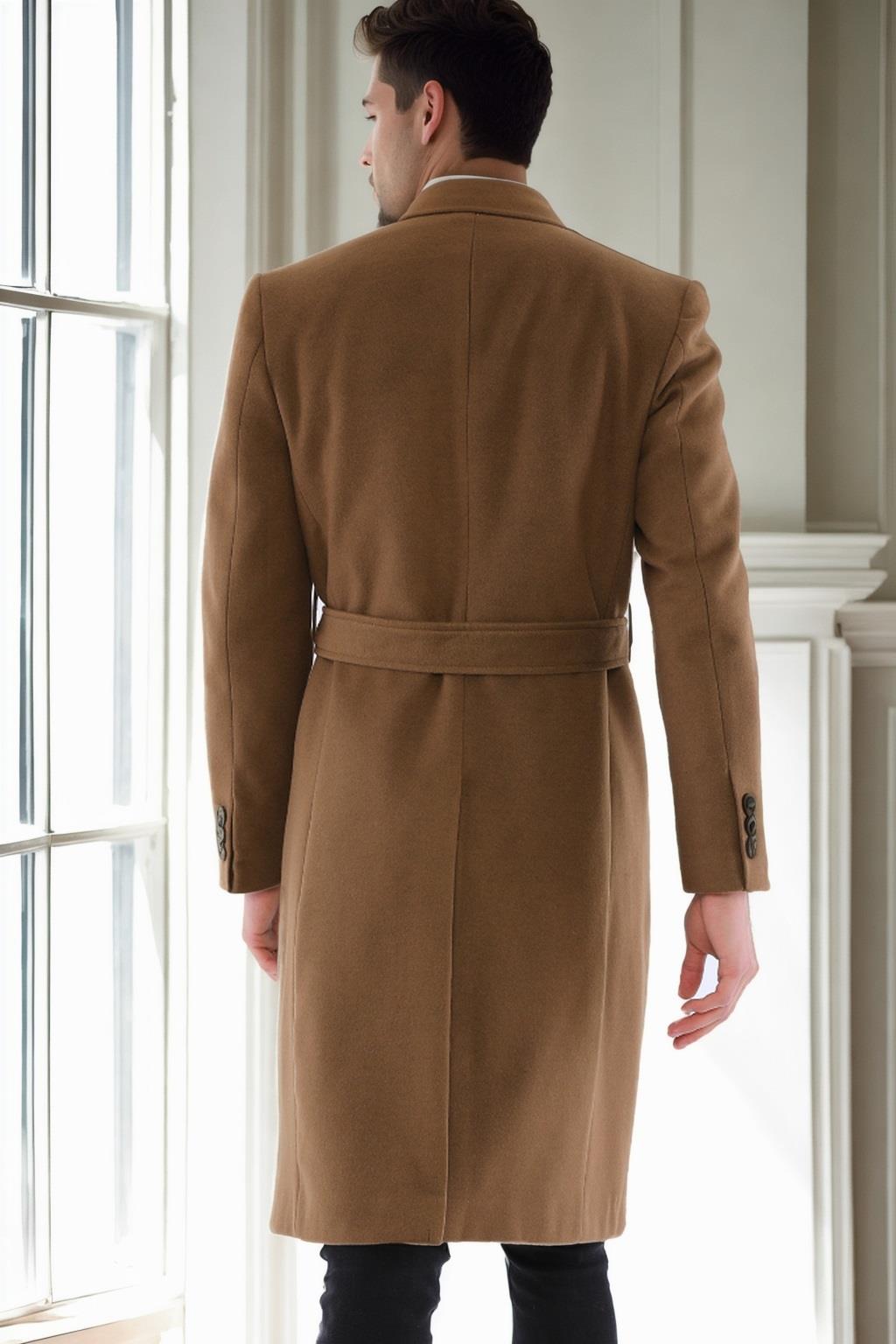 PLT9400 DEWBERRY MEN&#039;S COAT-CAMEL