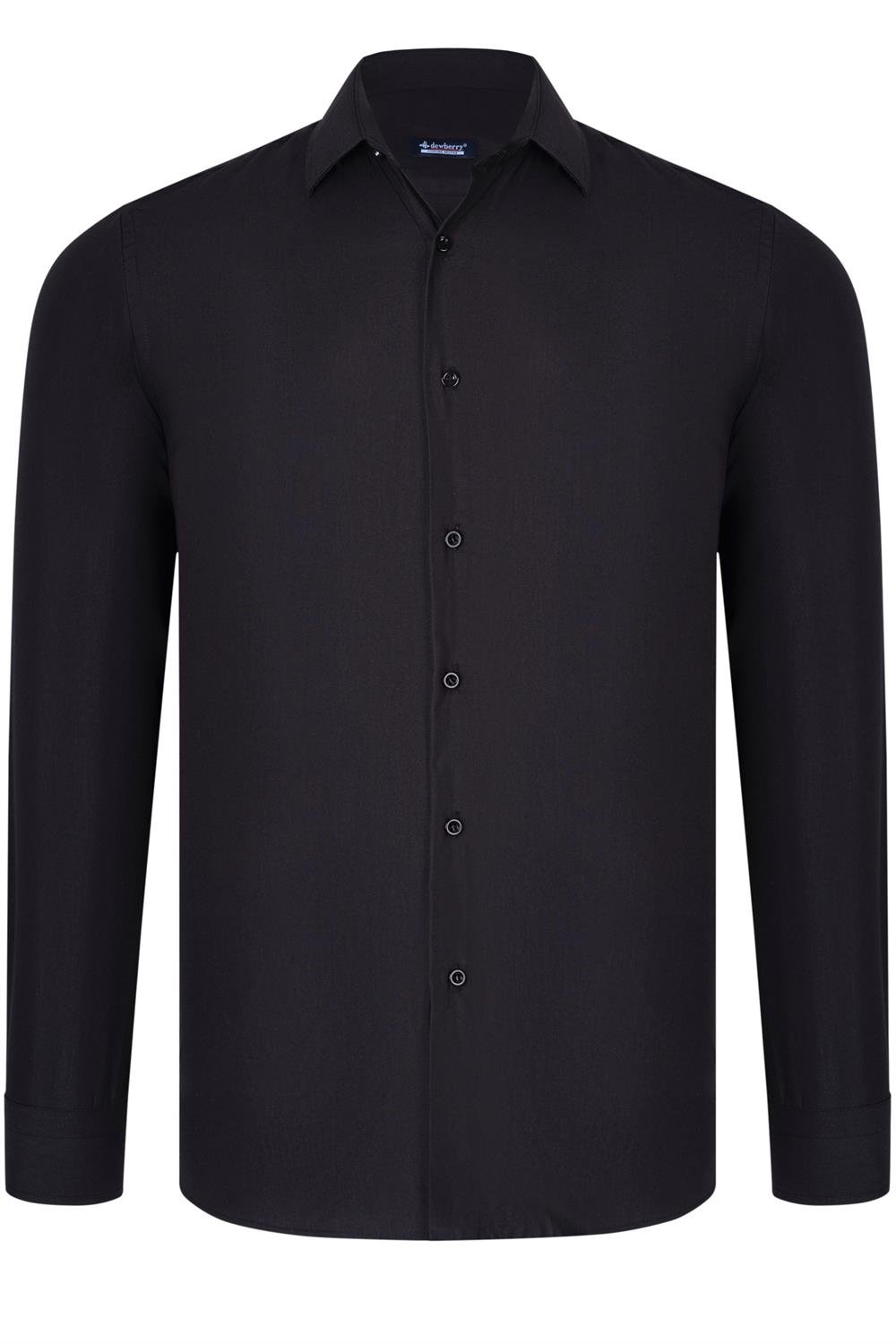 TRIPLE SET G726 DEWBERRY SHIRT-BLACK-WHITE-BEIGE