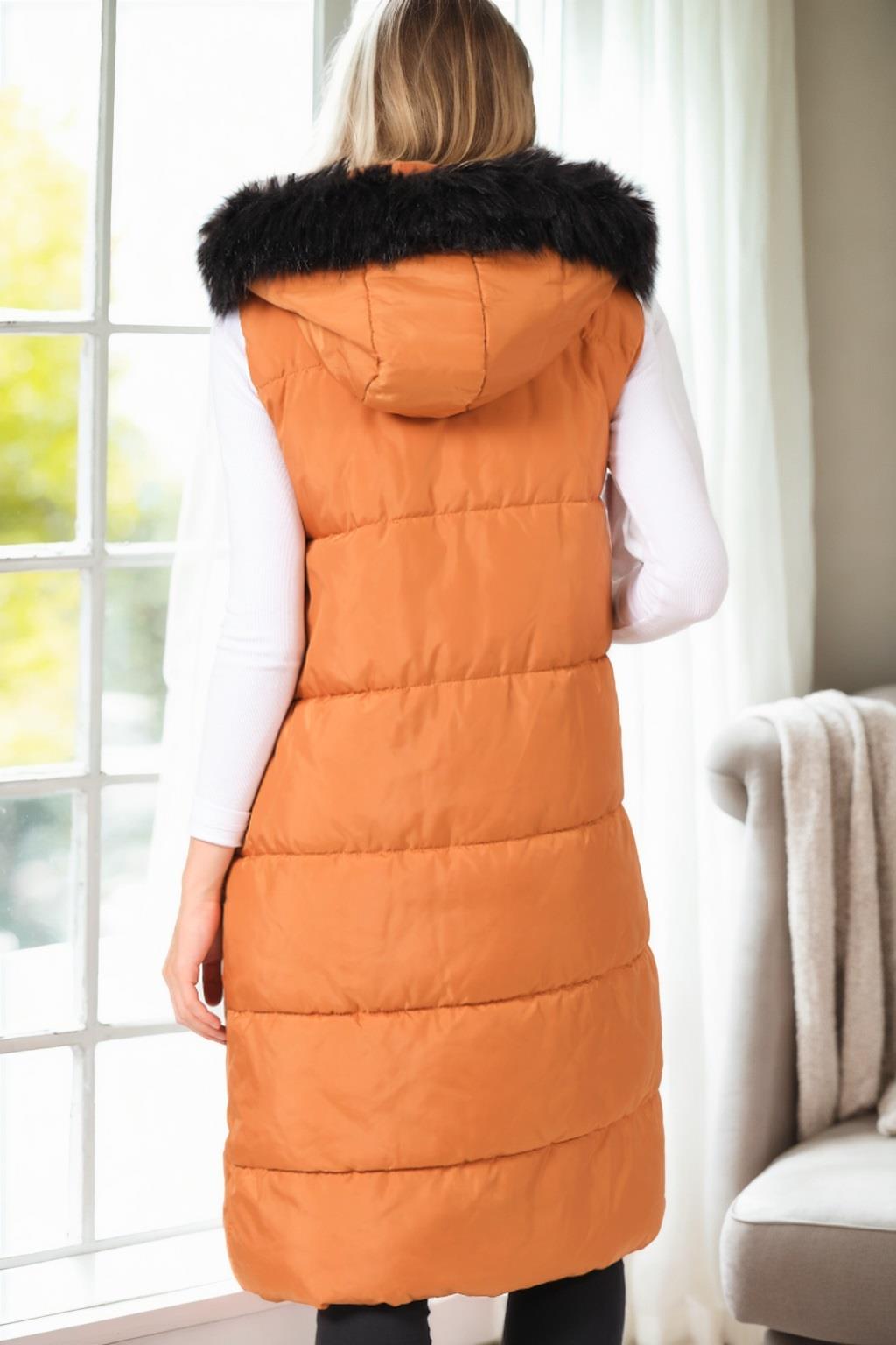 Z9741 DEWBERRY WOMEN'S VEST-TABA