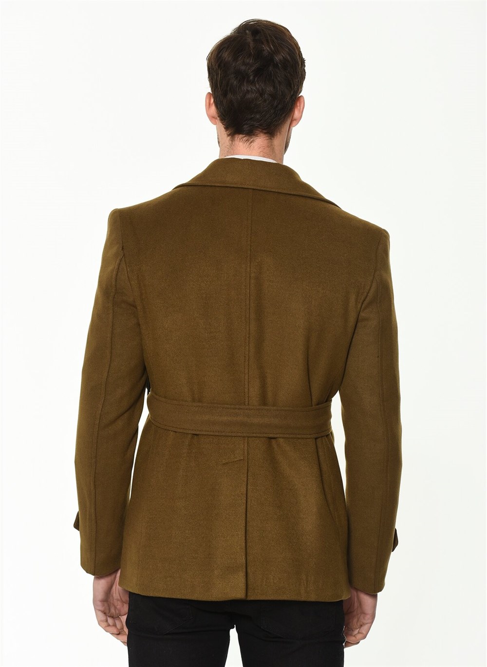 K7539 DEWBERRY SLIM-FIT MEN&#039;S COAT-CAMEL