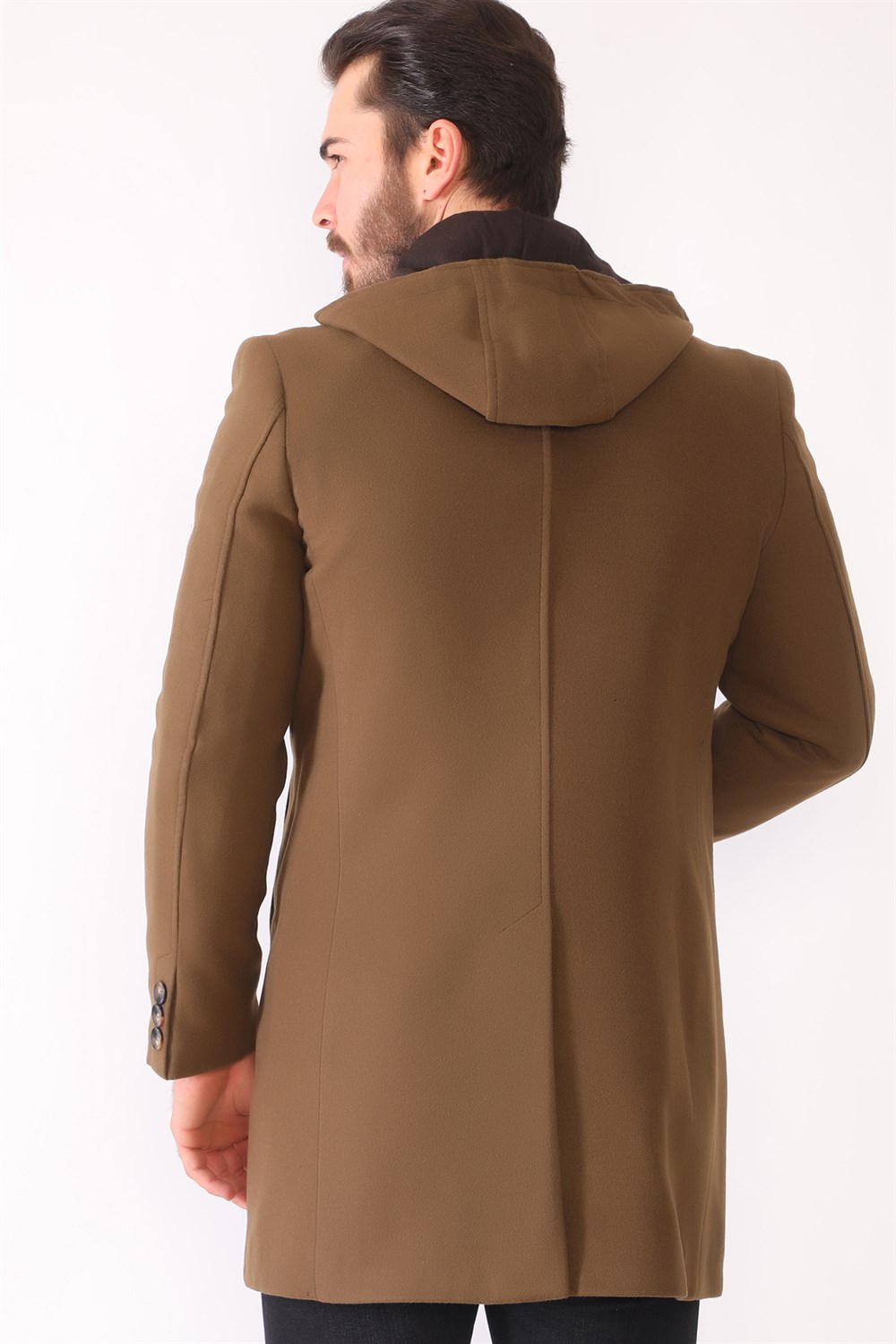PLT8395 DEWBERRY BATTAL COAT-CAMEL