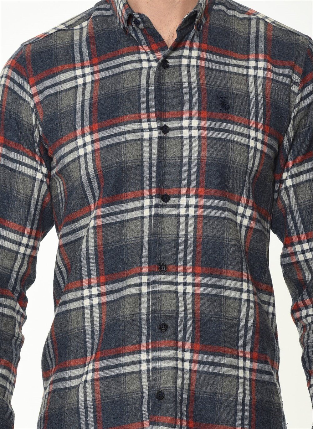 G706 DEWBERRY MEN'S SHIRT-NAVY BLUE