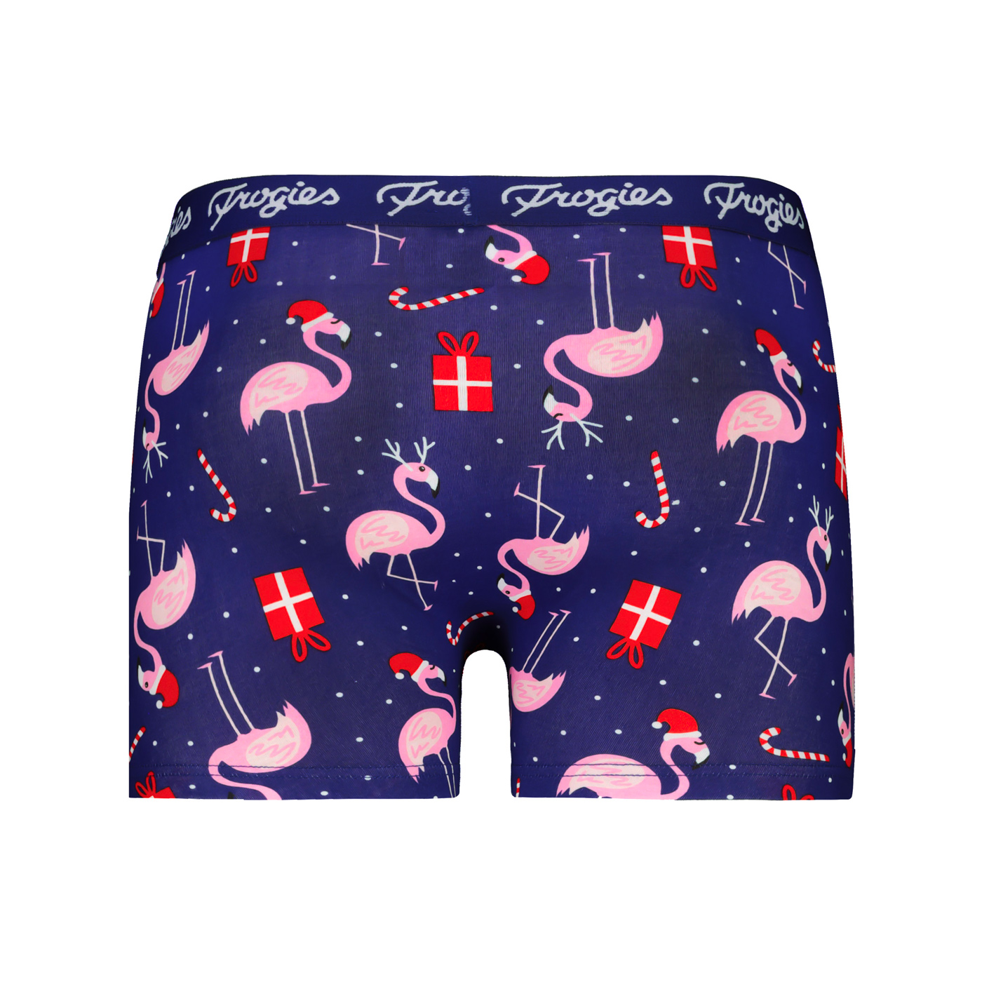 Boxeri bărbați Flamingo Frogies Crăciun