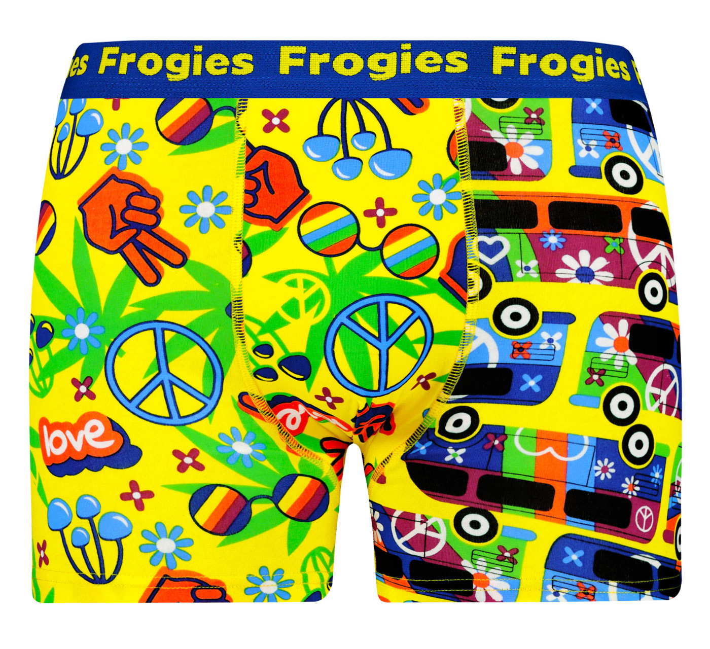 Boxershorts Frogies Hippie