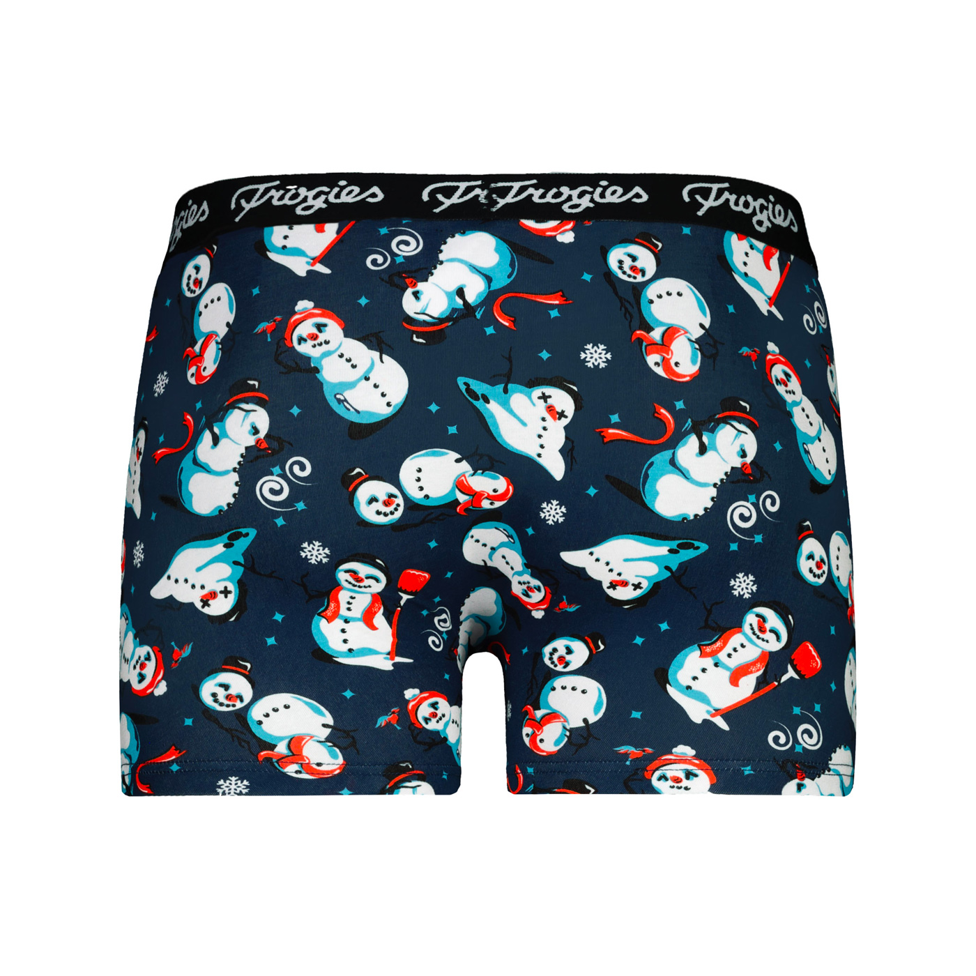 Boxeri bărbați Oameni de zăpadă Broaște Crăciun