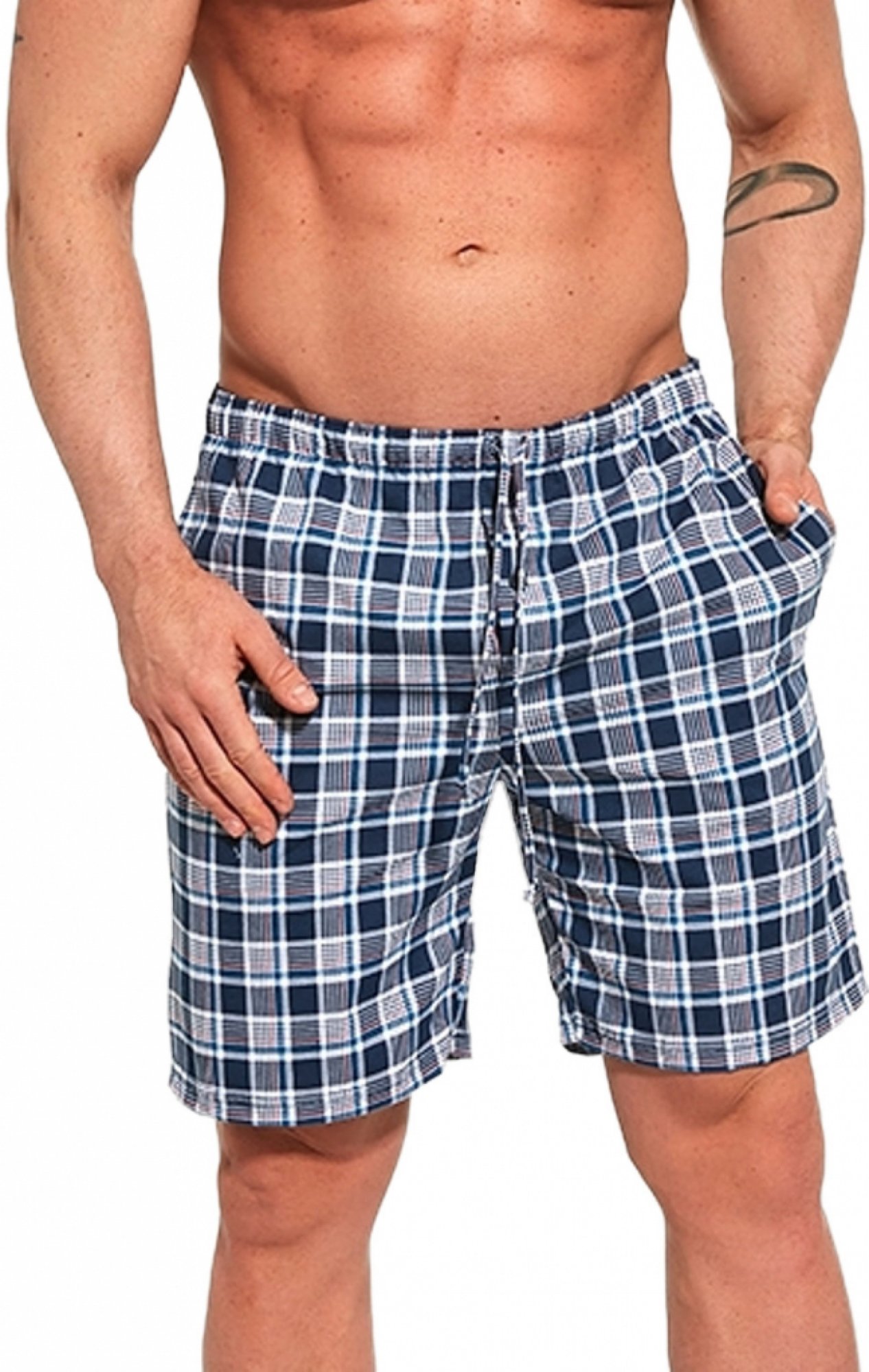 Cornette 698/06 654301 S-2XL Men's Pajama Shorts Navy Blue