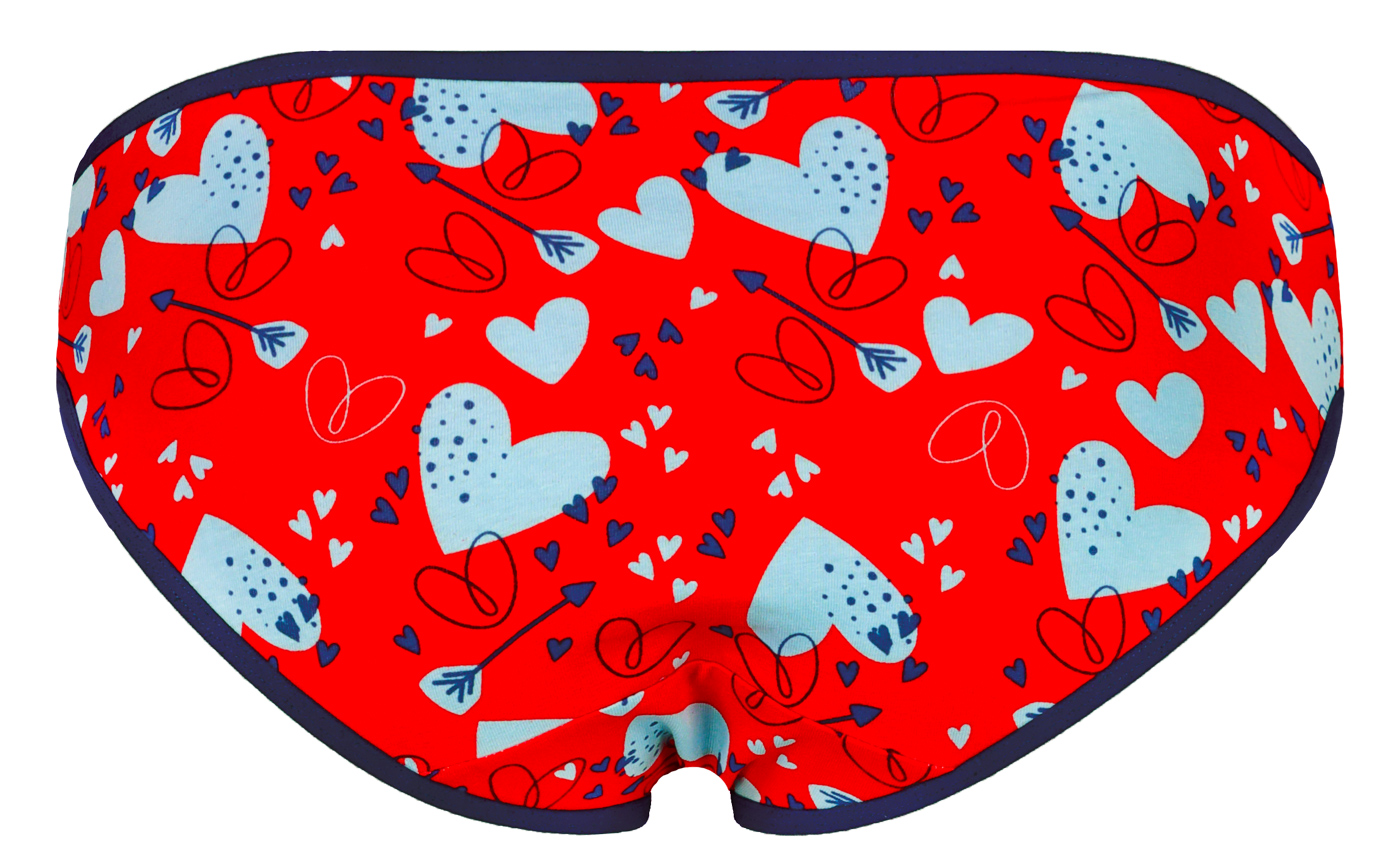 Women's panties Frogies Love Hearts