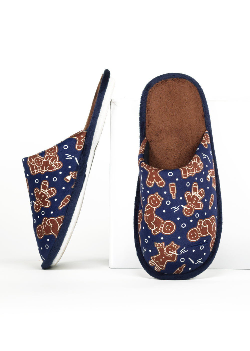 Men&#039;s Slippers Naughty Gingerbread - Frogies