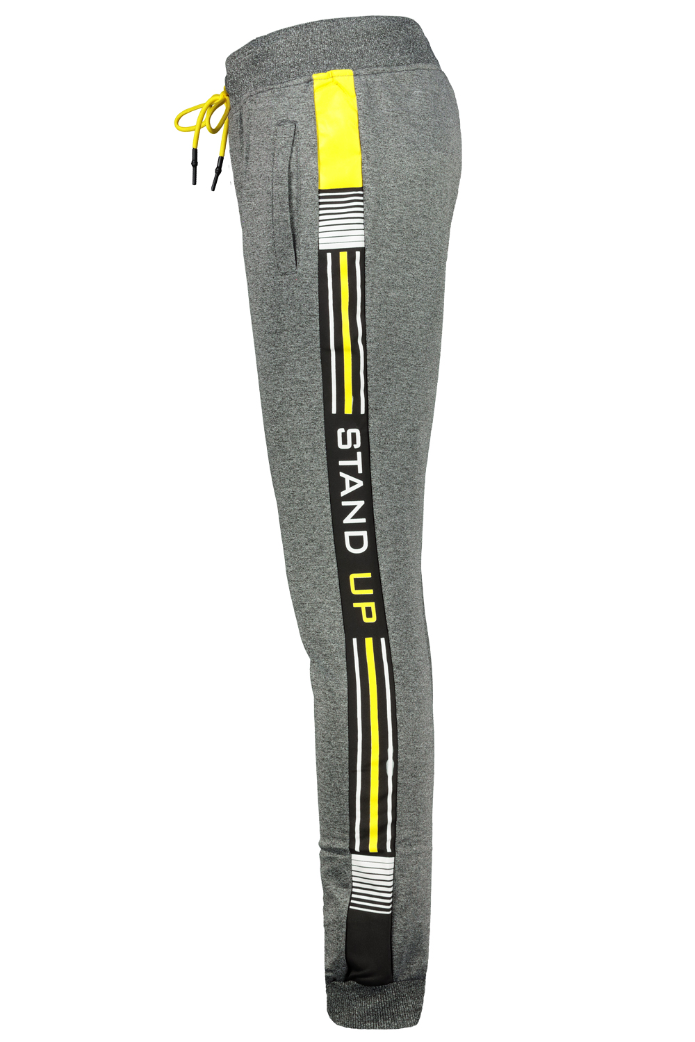 DStreet Spodnie męskie dresowe ciemnoszare