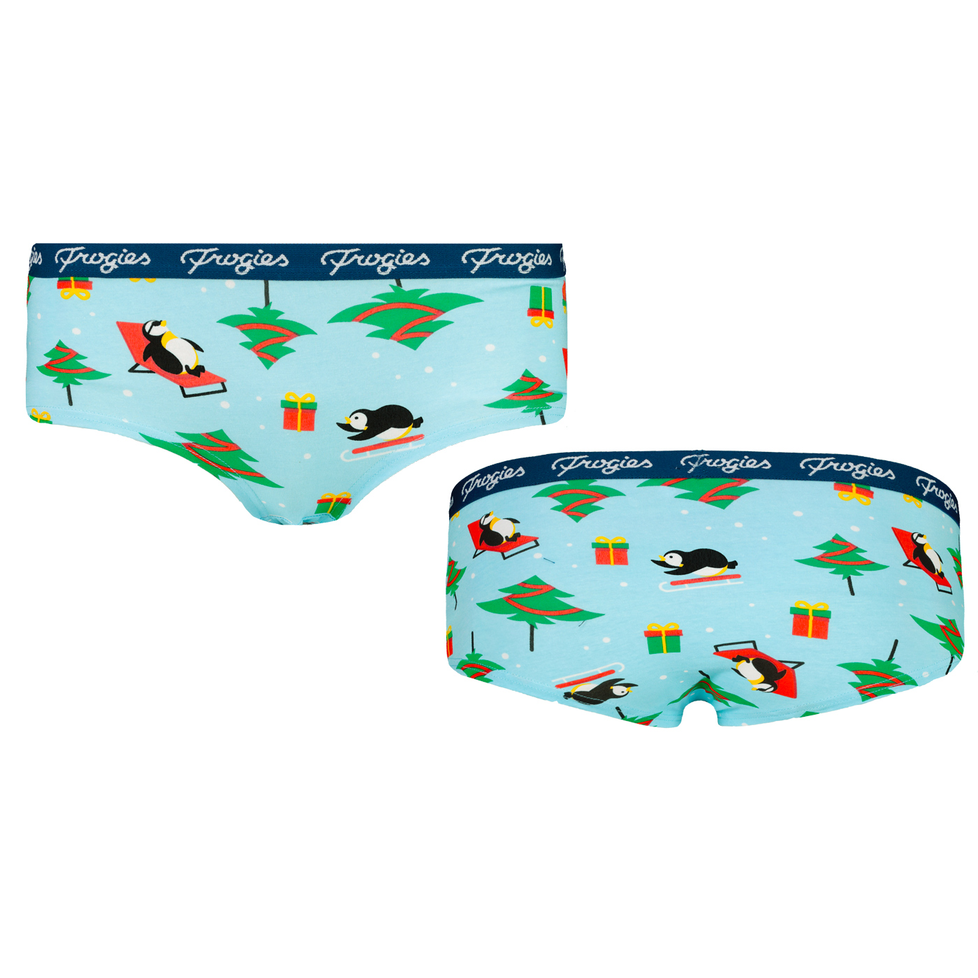 Women's panties Penguins 2P Frogies Christmas