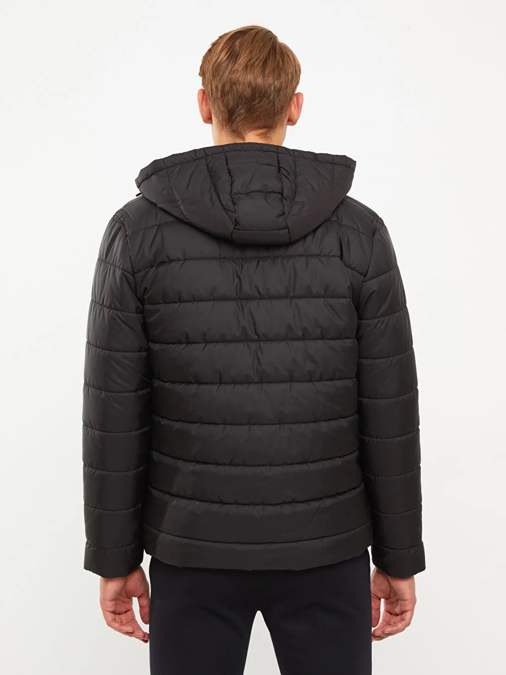 LC Waikiki Standard Mold Hooded Men&#039;s Puffer Coat