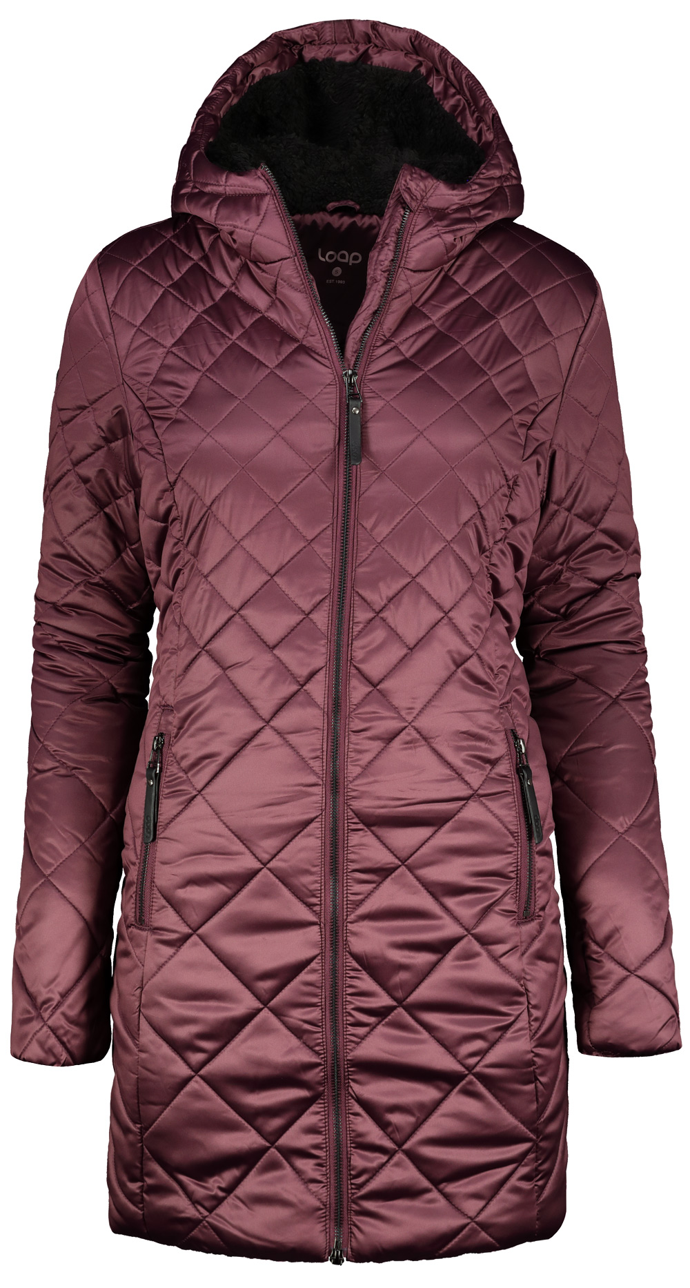Women's winter quilted coat LOAP TENCY