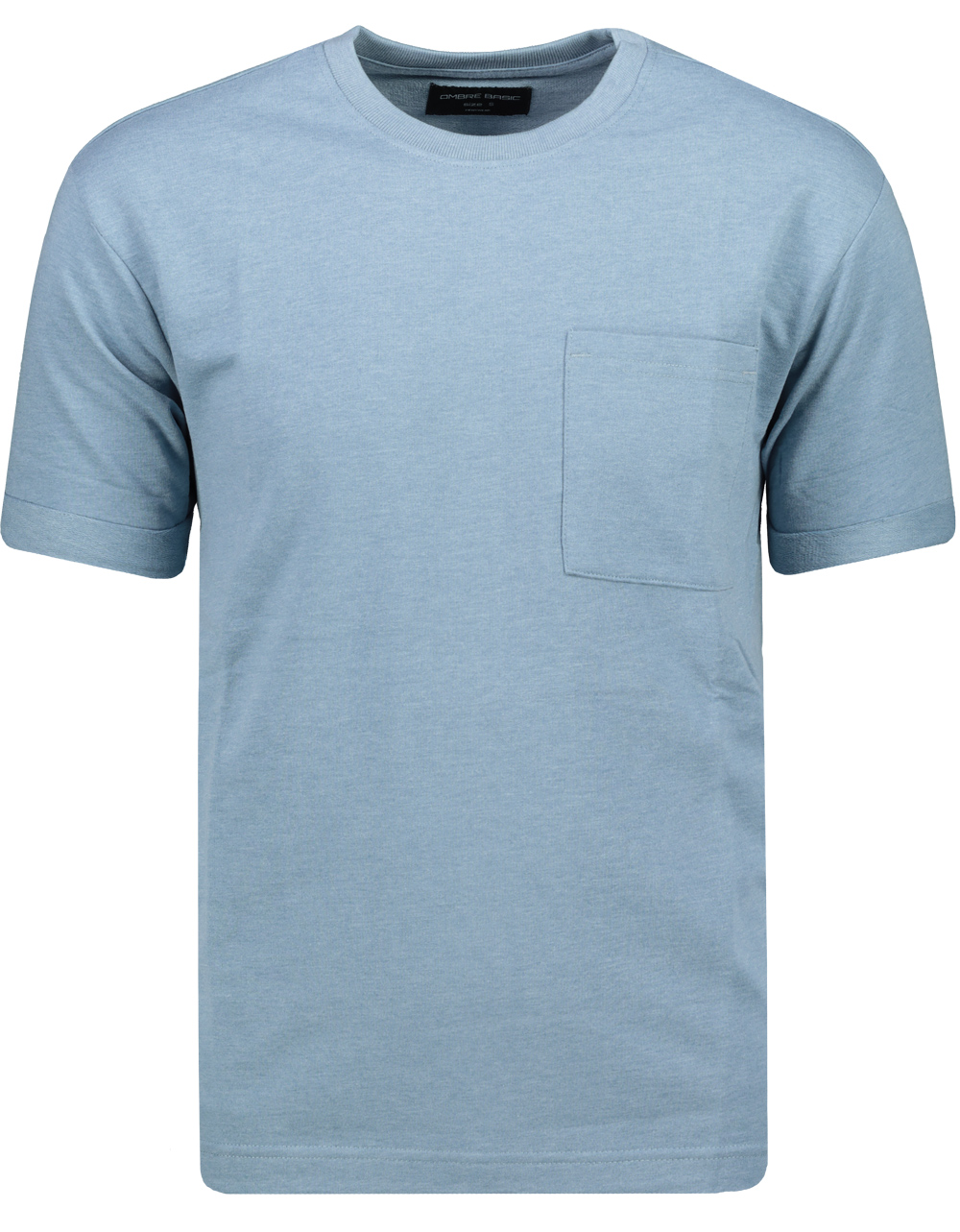 Ombre Îmbrăcăminte mens plain t-shirt