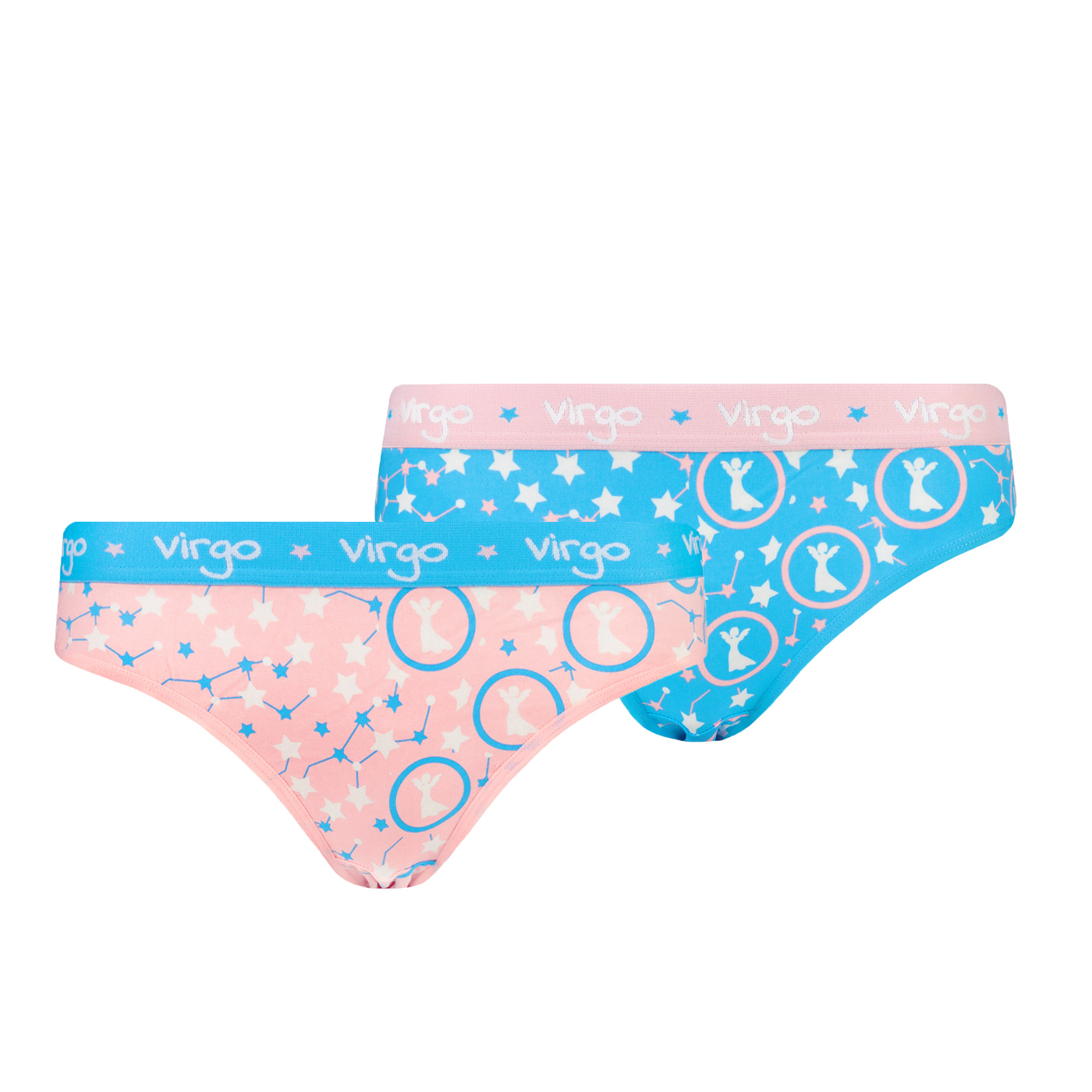 Women's chiloti Frogies Zodiac Fecioară 2P Gift box