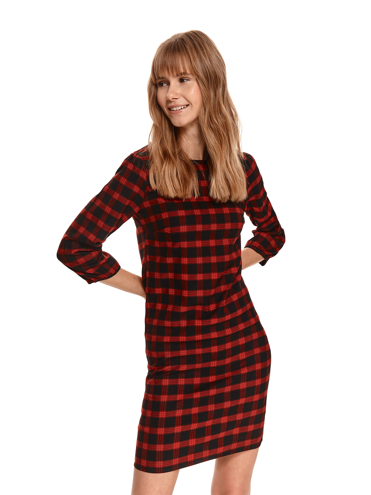 Dámské šaty Top Secret Checkered