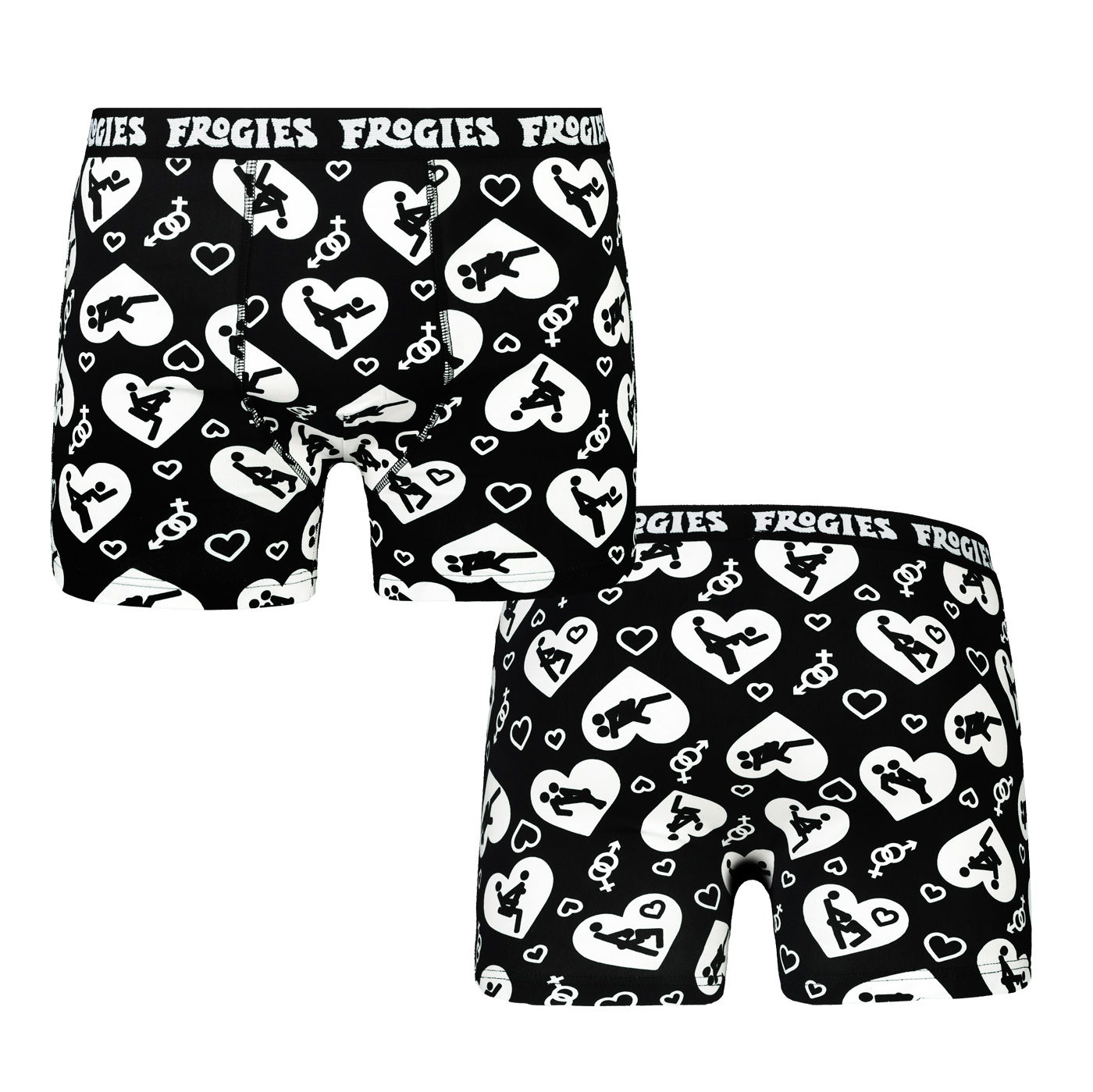 Boxeri barbati, Frogies