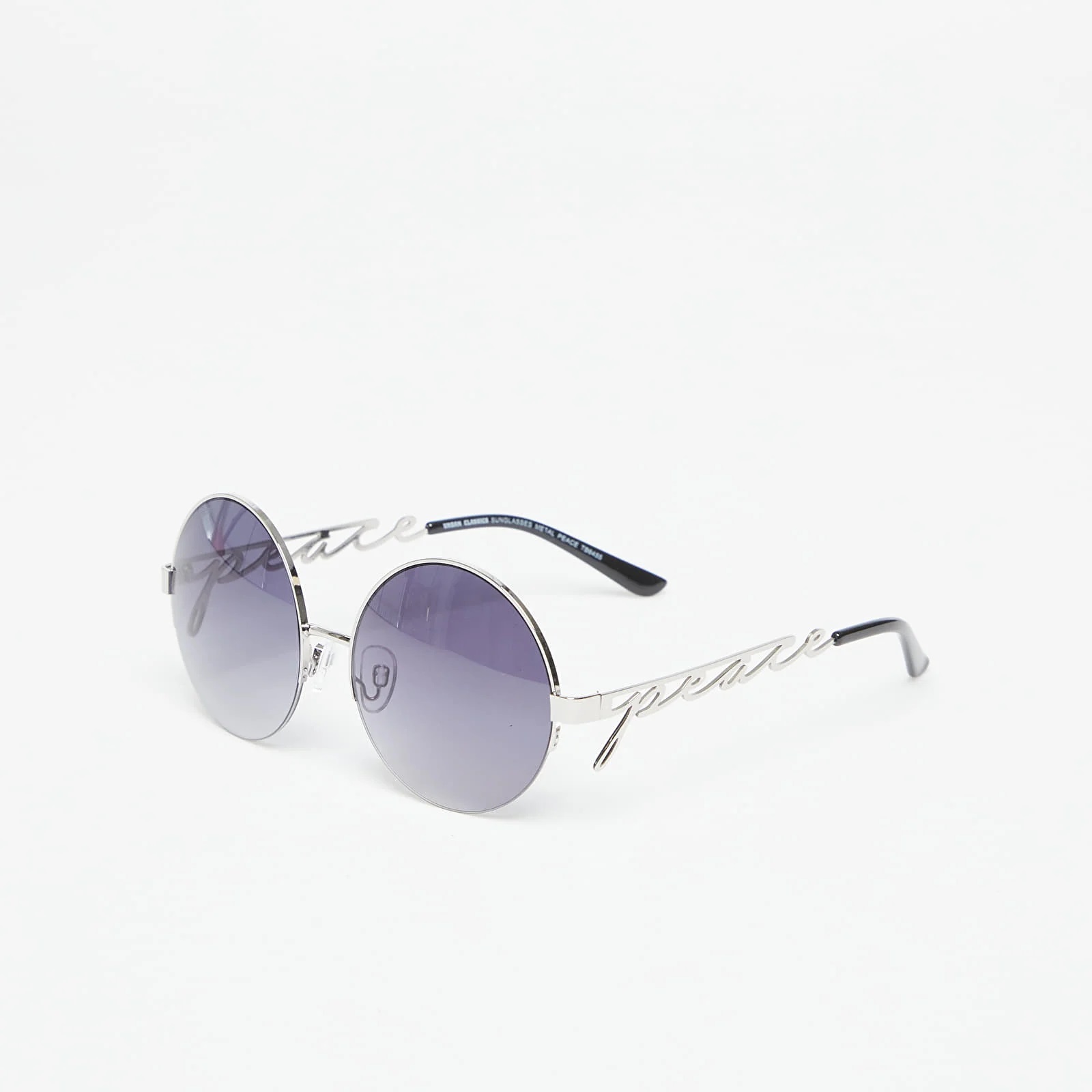 Sunglasses Metal Peace Black/Silver