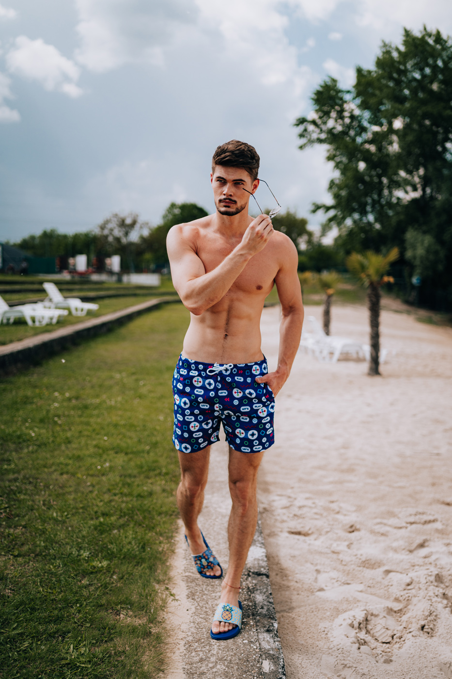 Men&#039;s swim shorts Frogies Gaming