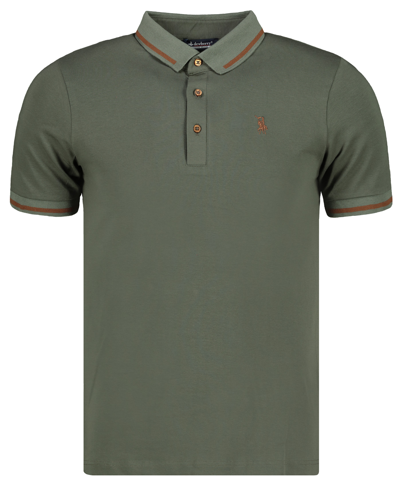 Herren Poloshirt dewberry