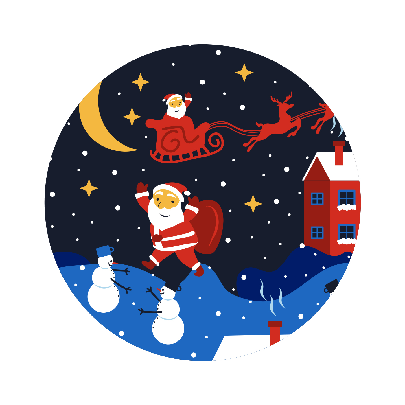 Pulover dama Frogies Christmas