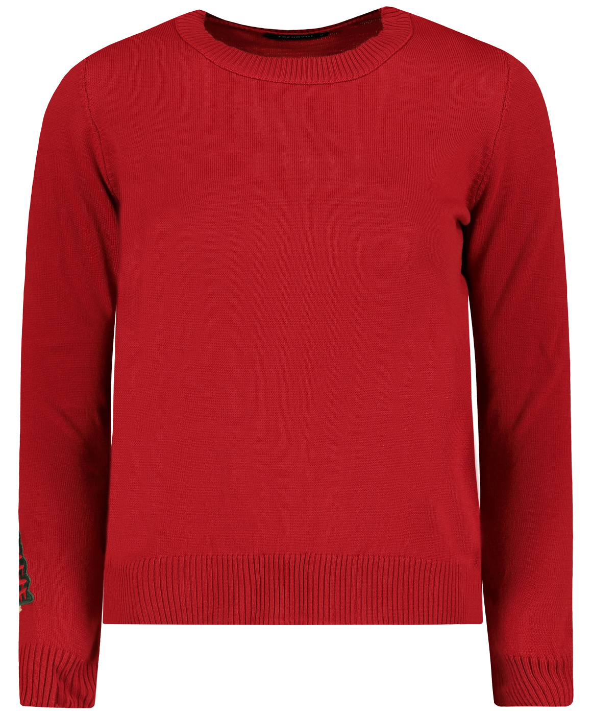 Levně Trendyol Sweater - Red - Standard