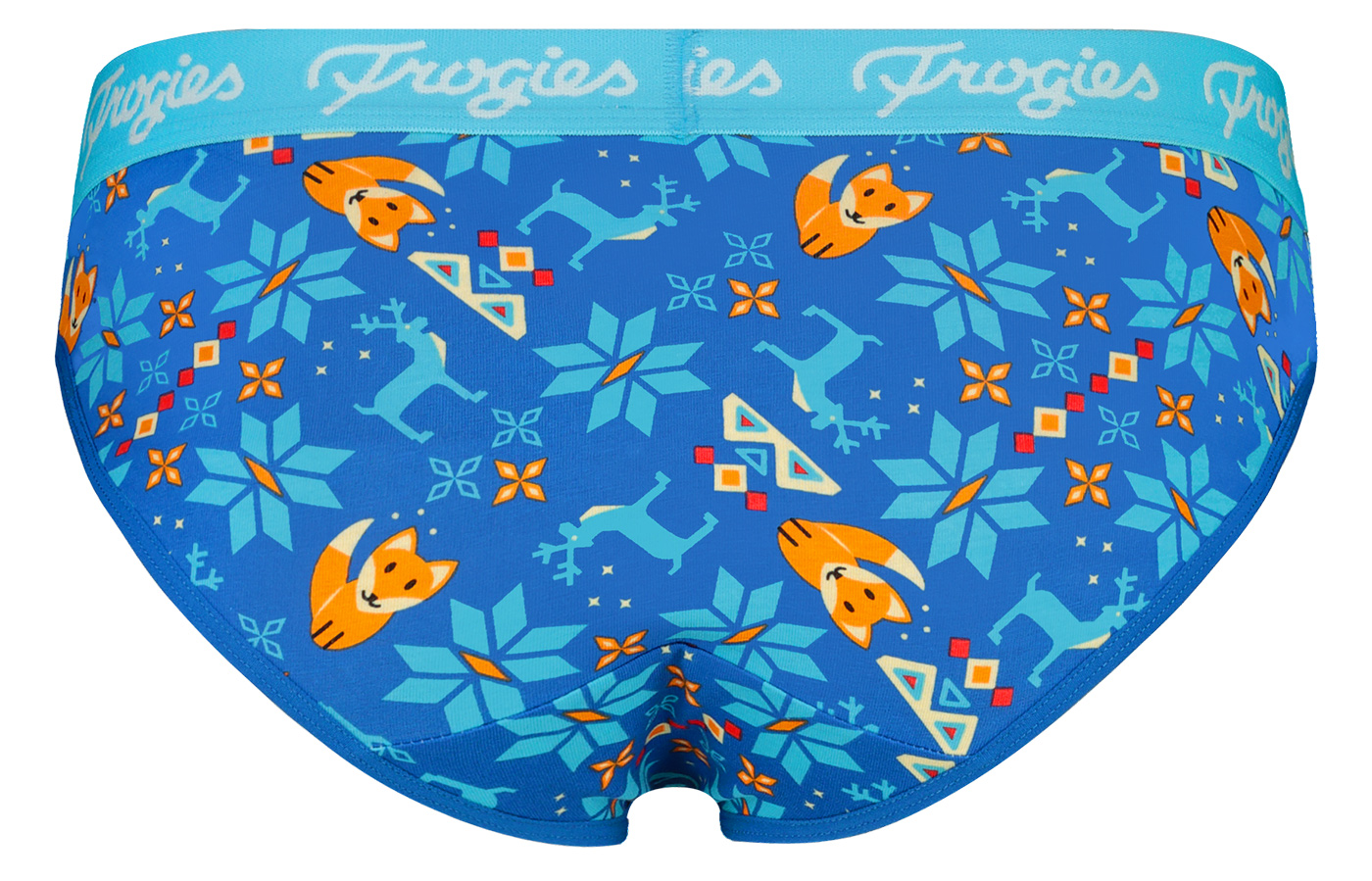 Women's panties Winter classic Christmas - Frogies