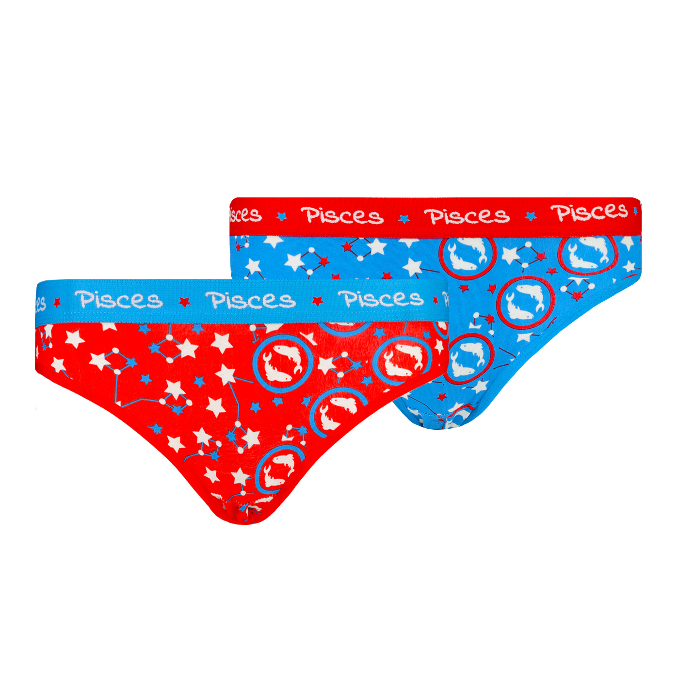 Women's chiloti Frogies Zodiac Pește 2P Gift box