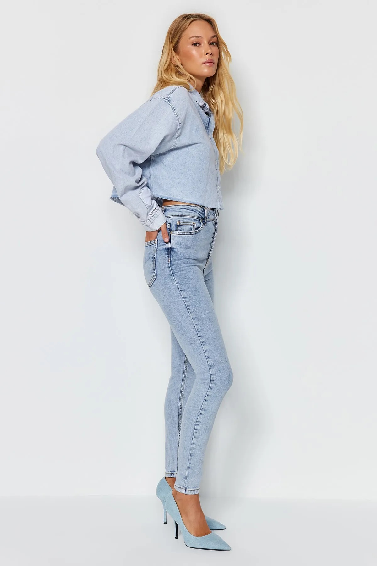 Blugi dama Trendyol Denim