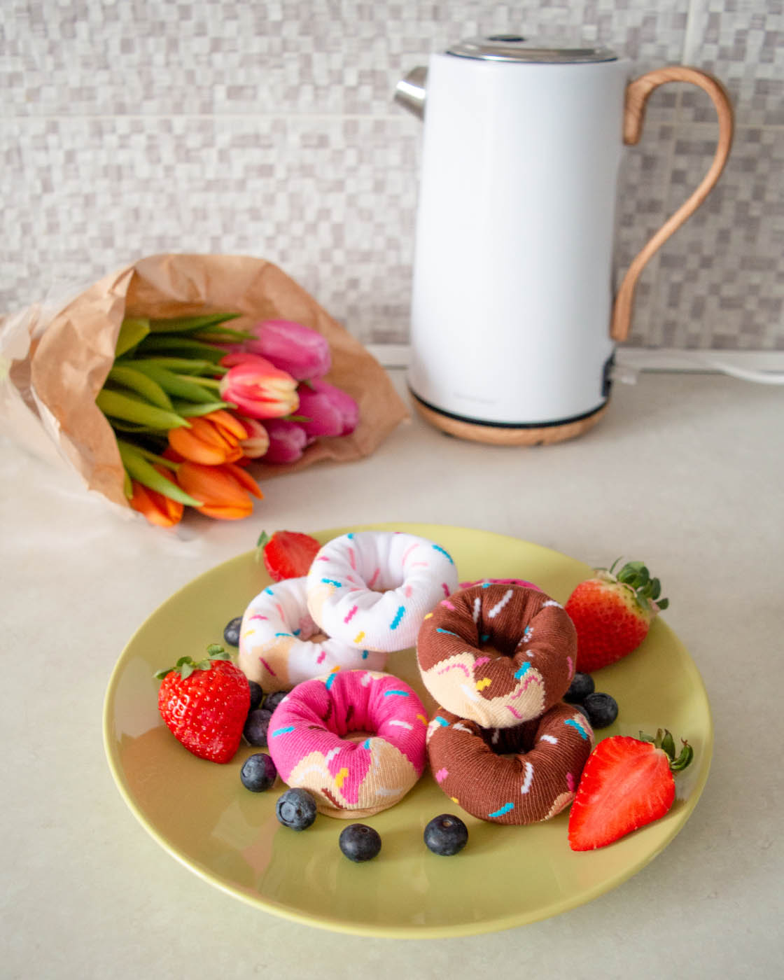 Sosete Frogies Donuts 3P