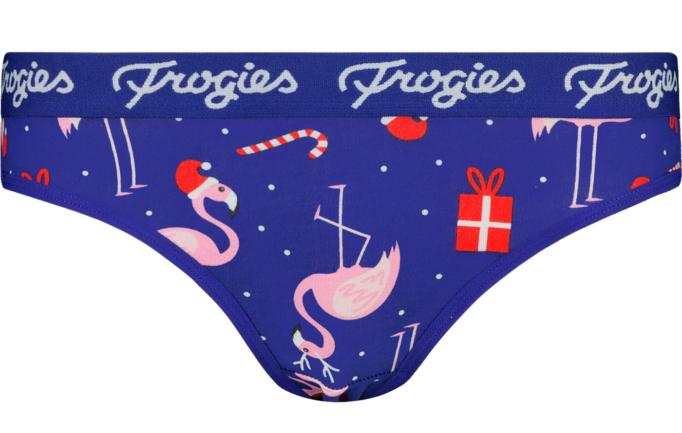 Levně Dámske kalhotky Flamingo Christmas - Frogies