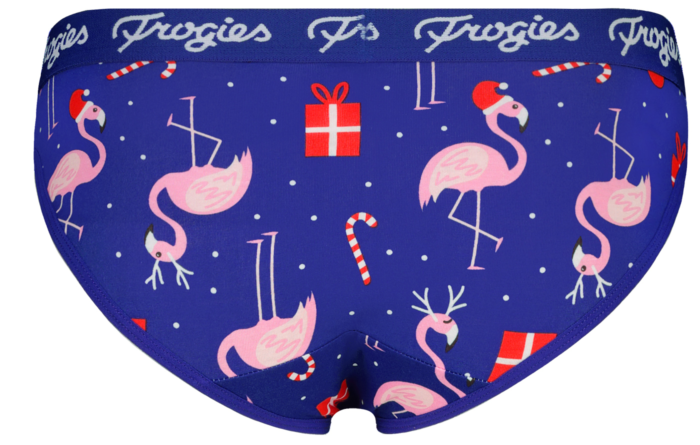 Women&#039;s panties Flamingo Christmas - Frogies