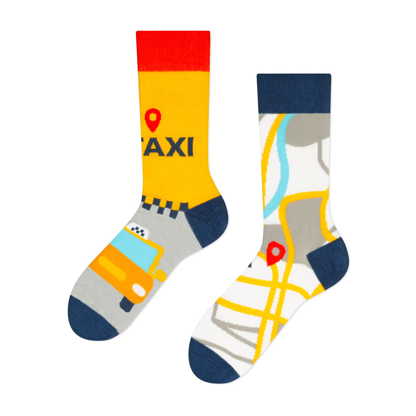 Sosete Frogies Taxi driver