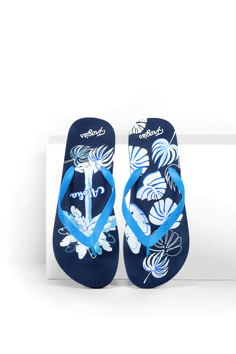 Men&#039;s flip-flops Frogies Tropic Leaves