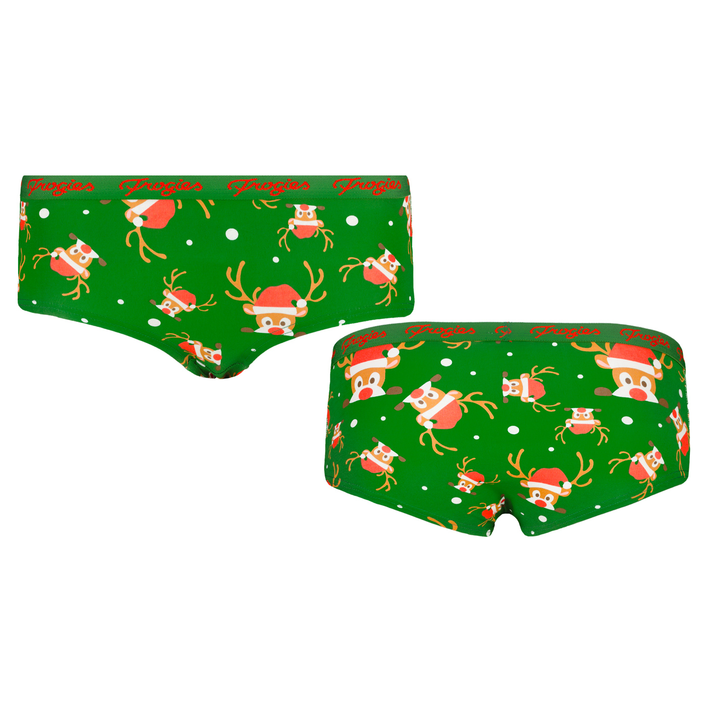 Women's panties Deer 2P Frogies Christmas