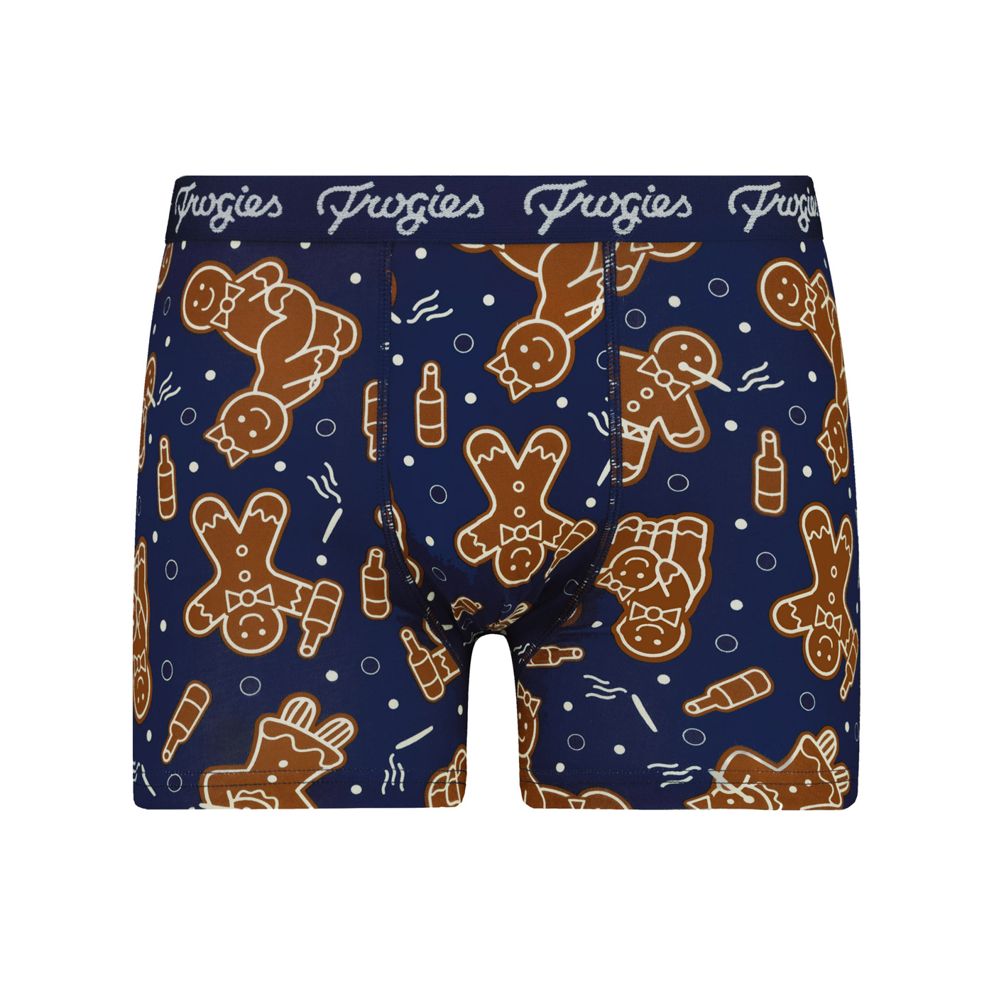 Men's boxers Naughty gingerbread Frogies Christmas