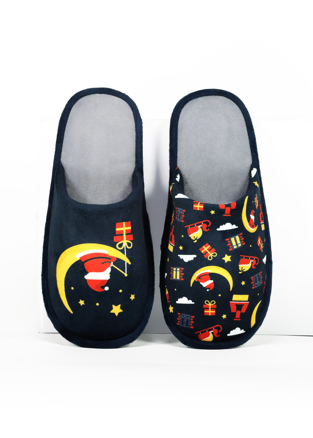 Men&#039;s Slippers Santa Moon - Frogies